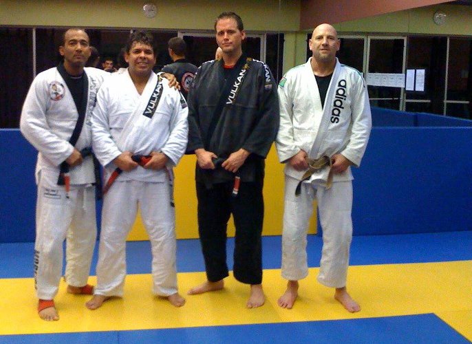 Alfredo, Master Joe Moreira, Rob Lewis and Rich Zaydel